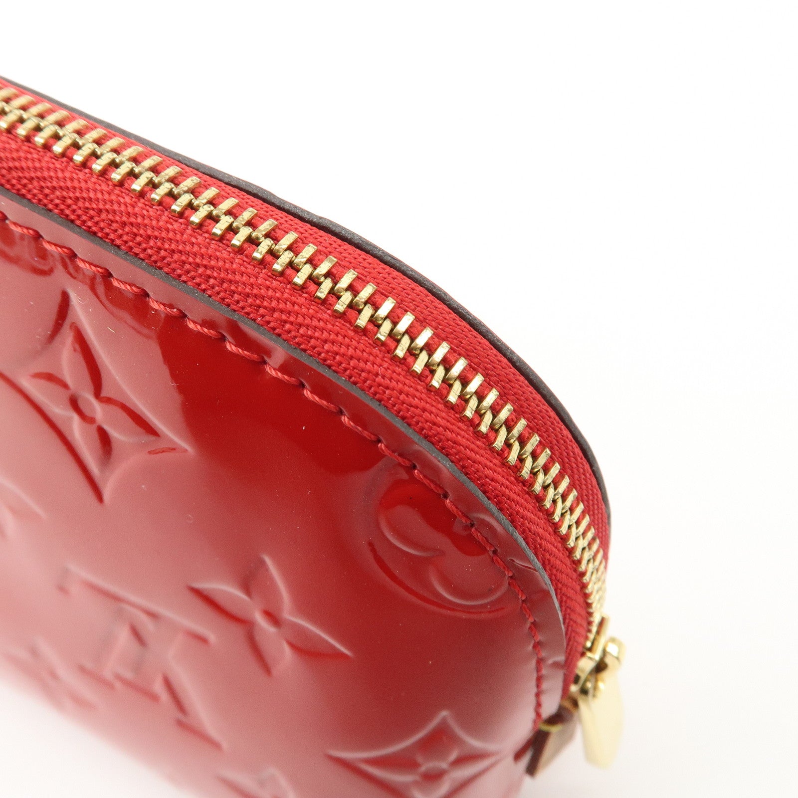 Louis Vuitton Monogram Vernis Leather Pochette Cosmetic PM M91496