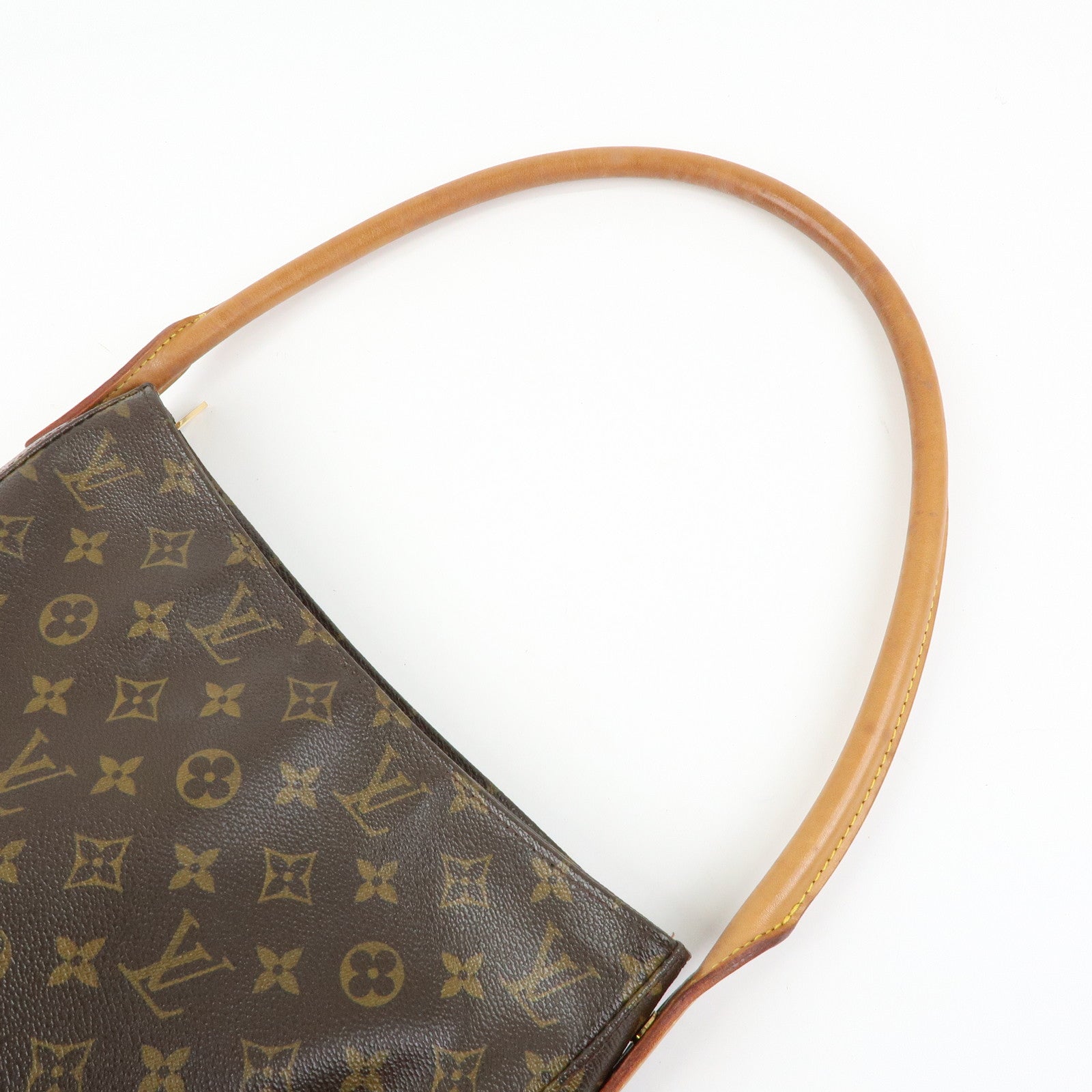 Louis Vuitton Monogram Looping GM Shoulder Bag Brown M51145