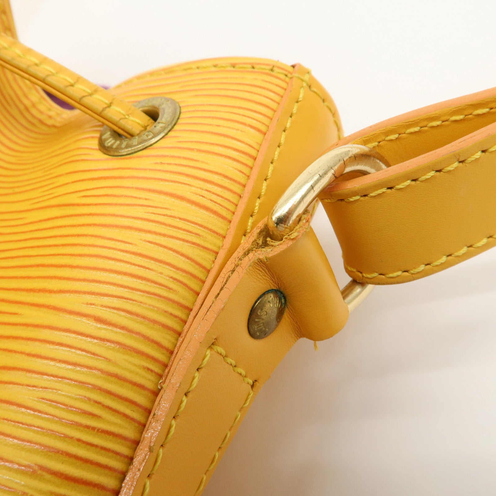 Louis Vuitton Epi Petit Noe Shoulder Bag Tassili Yellow M44109