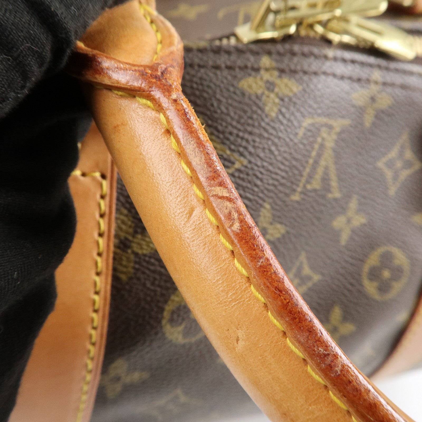 Louis Vuitton Monogram Keep All Bandouliere 60 Boston Bag M41412 Used