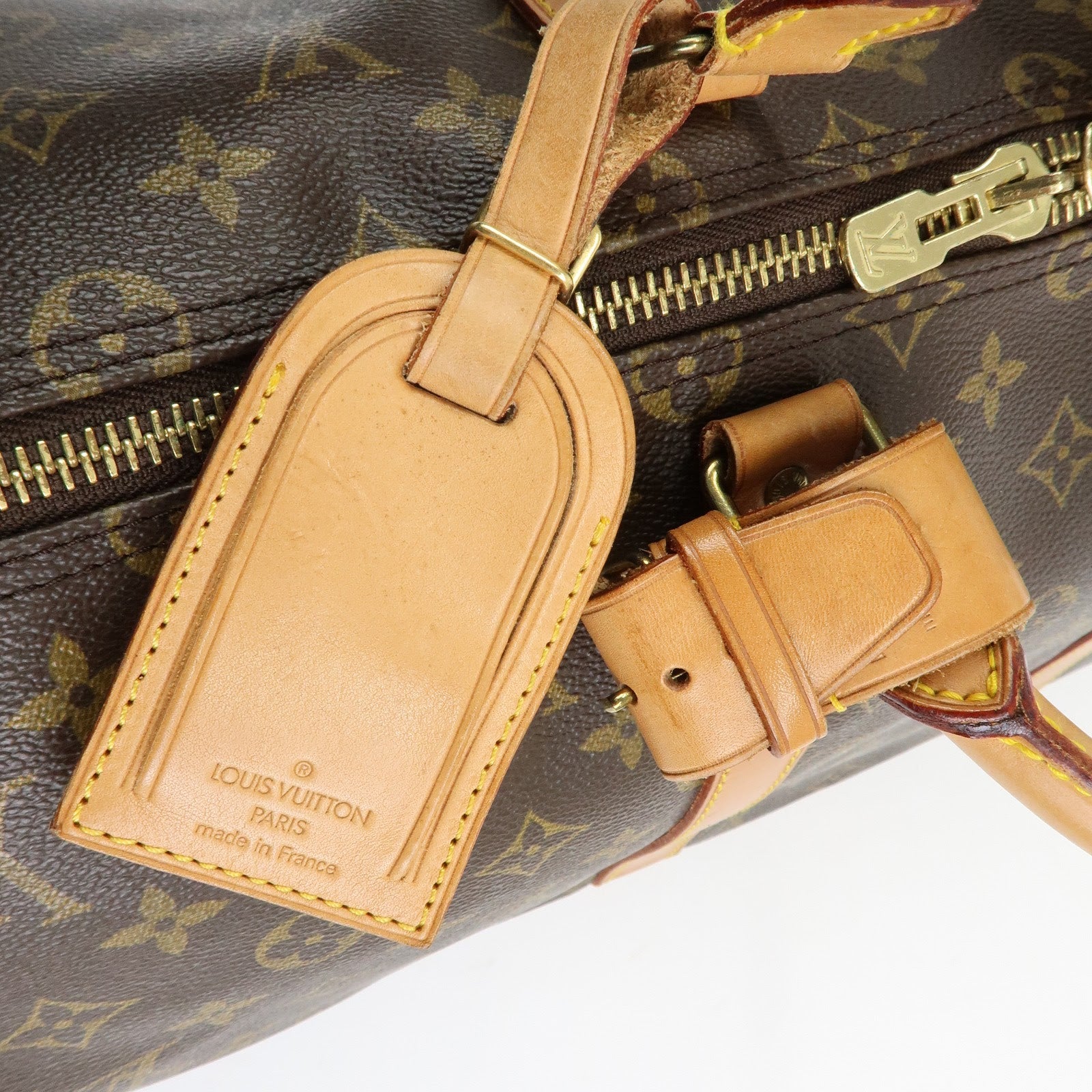 Louis Vuitton Monogram Keep All Bandouliere 50 Boston Bag M41416