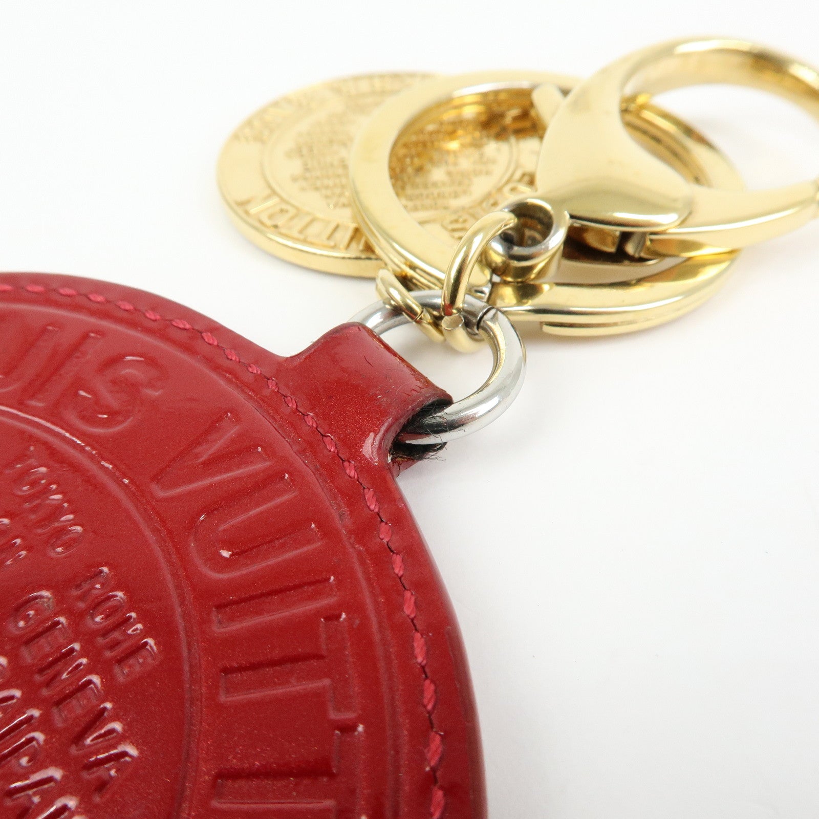 Louis Vuitton Vernis Porte Cles Ron T&B Bag Charm Key Charm M93605