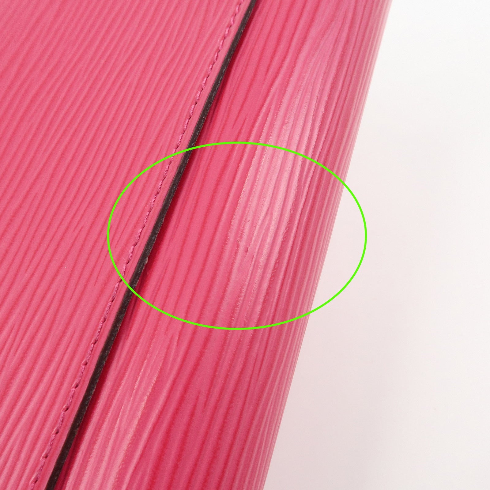 Louis Vuitton Epi Portefeuille Sarah Long Wallet Fuchsia M60580