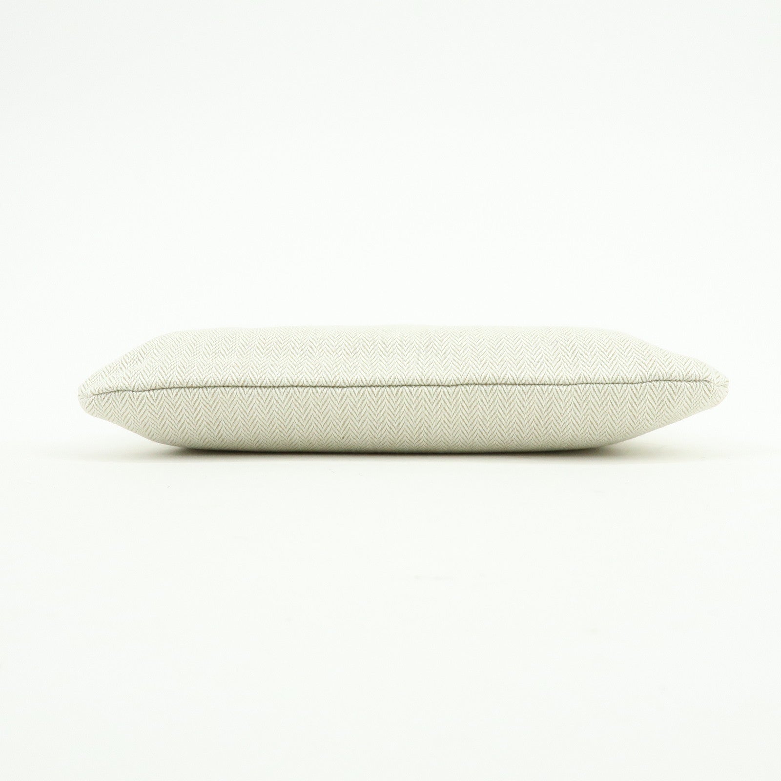 HERMES Aline PM Canvas Leather Shoulder Bag Hand Bag Natural Blue