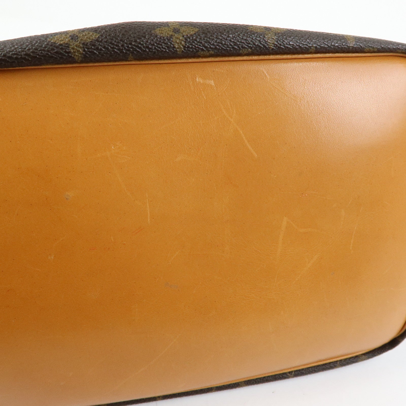 Louis Vuitton Monogram Petit Noe Shoulder Bag Brown M42226