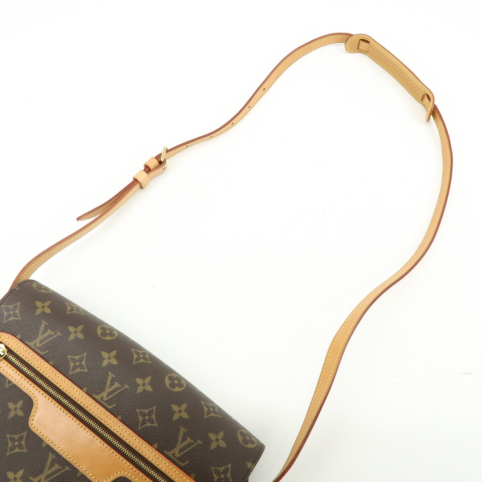 Louis Vuitton Monogram Saint Germain 28 Shoulder Bag Brown M51207