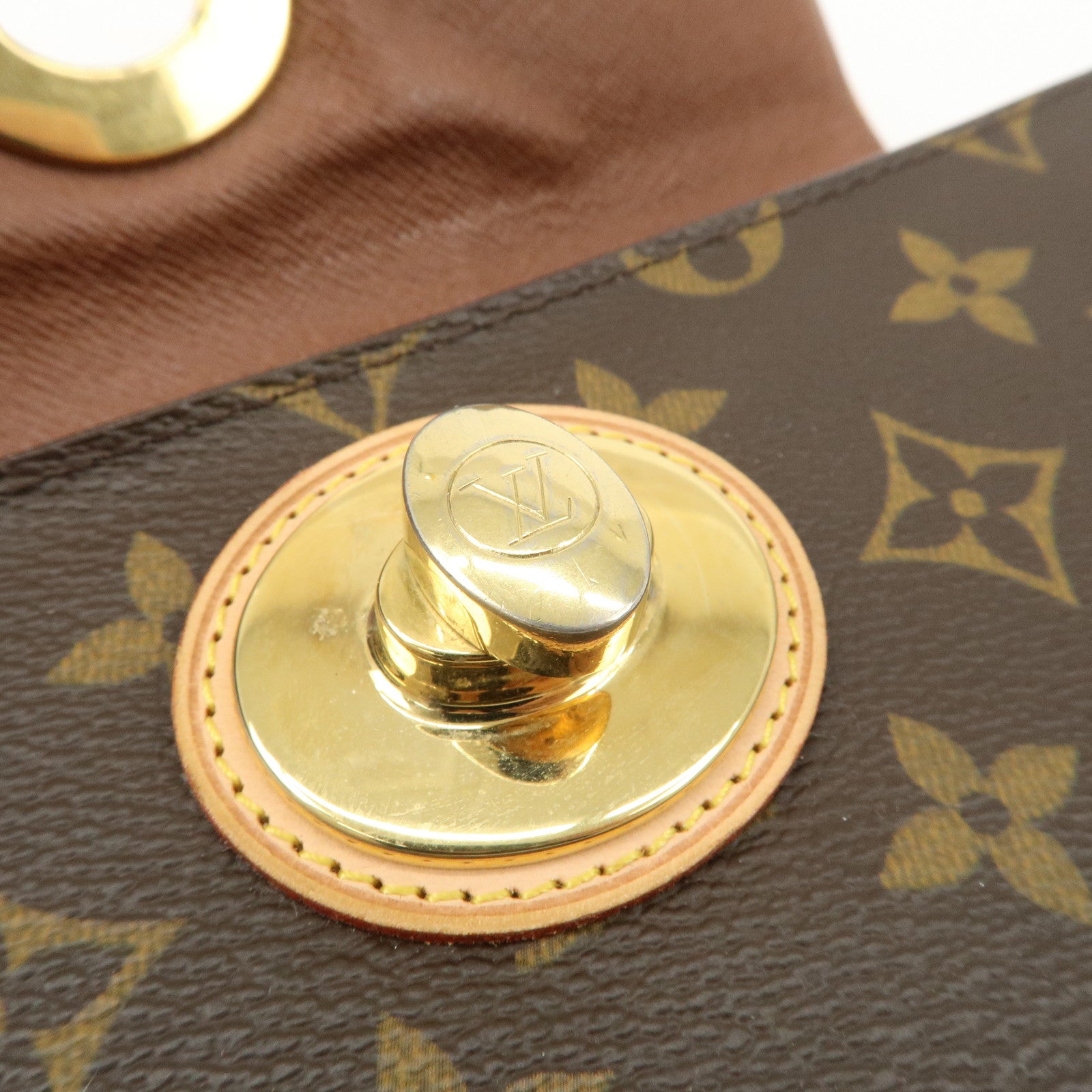Louis Vuitton Monogran Portefeuille Boetie Long Wallet Brown M63220