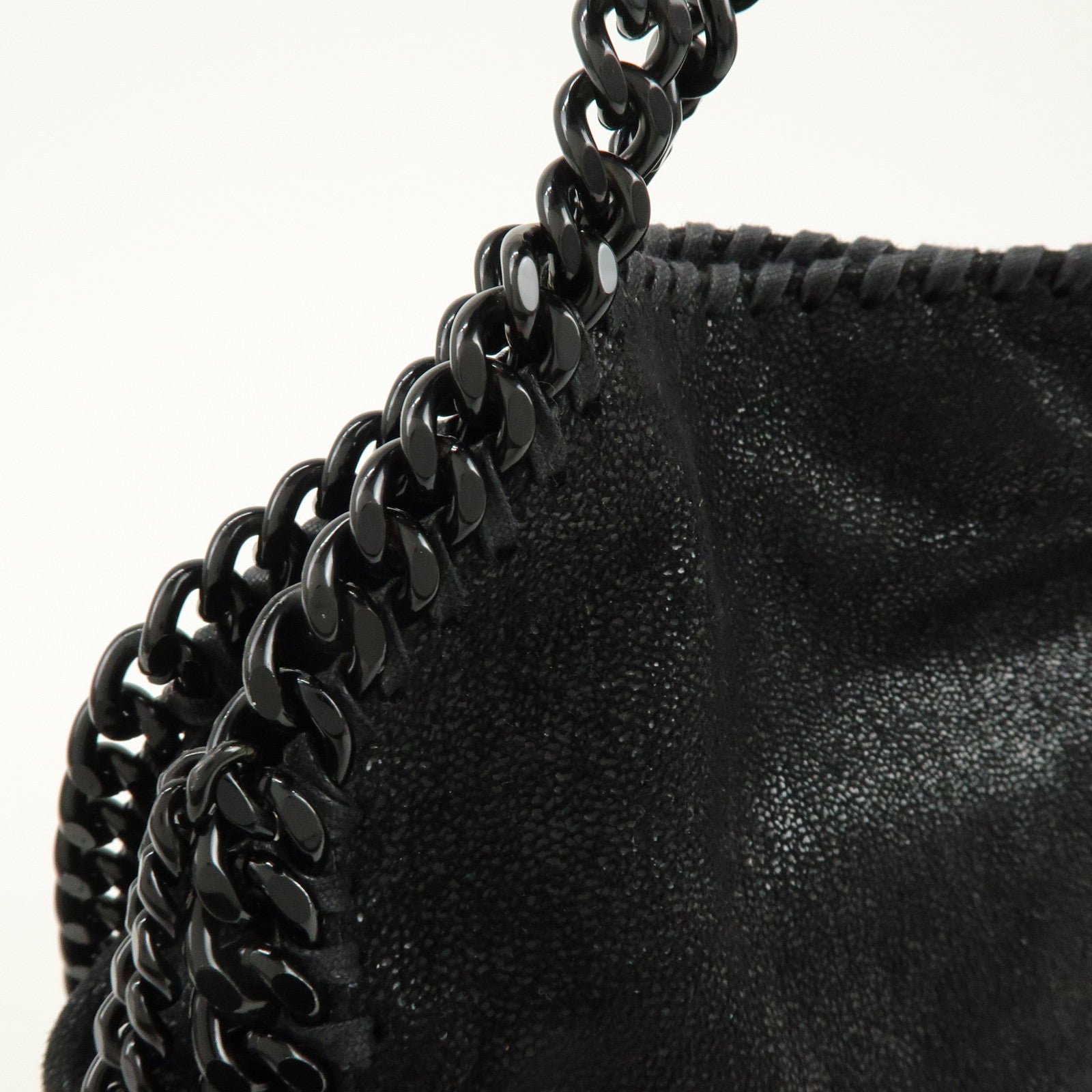 STELLA MCCARTNEY Falabella 2Way Bag Shoulder Bag Hand Bag Black