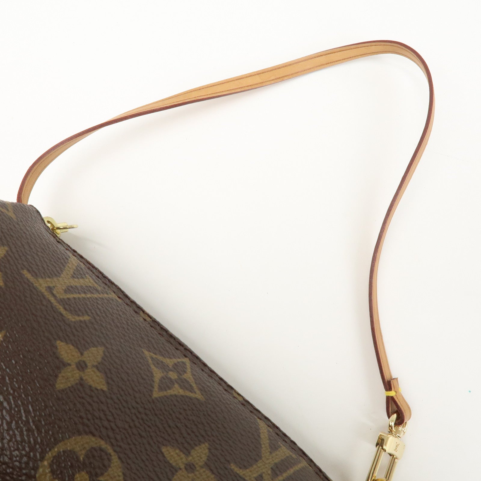 Louis Vuitton Monogram Mini Pouch for Papillon Bag Brown