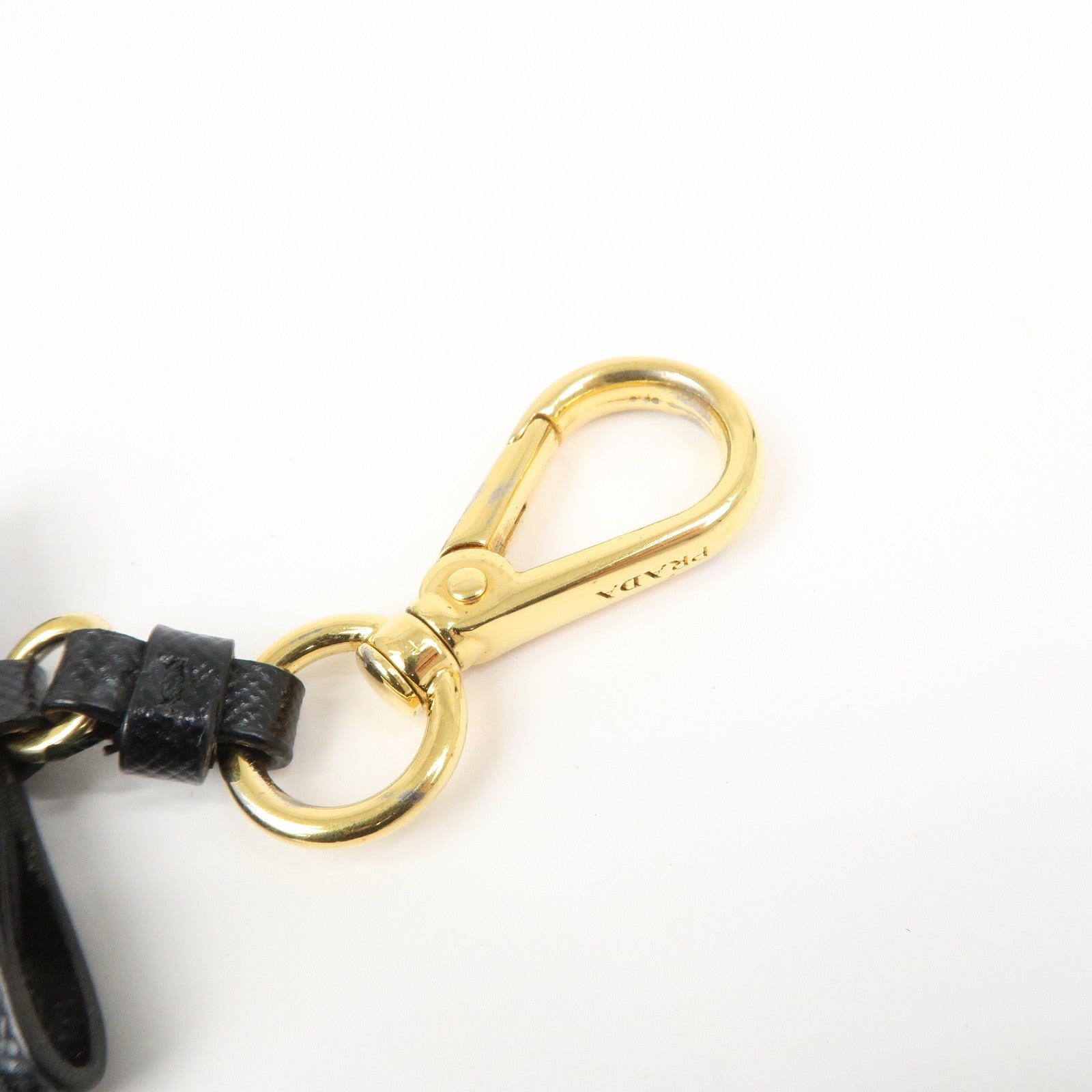 PRADA Saffiano Leather Metal Set of Key Chain 1TL126/2PP080