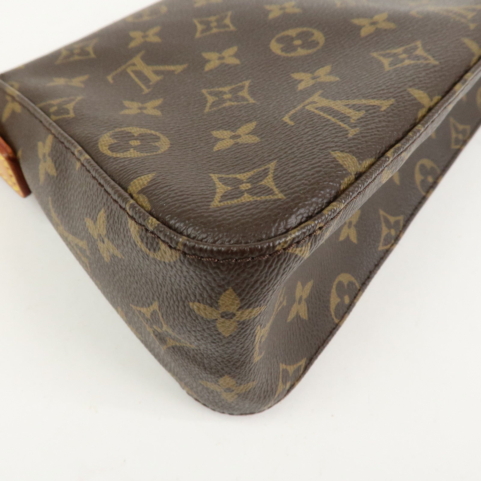 Louis Vuitton Monogram Mini Looping Shoulder Bag Brown M51147