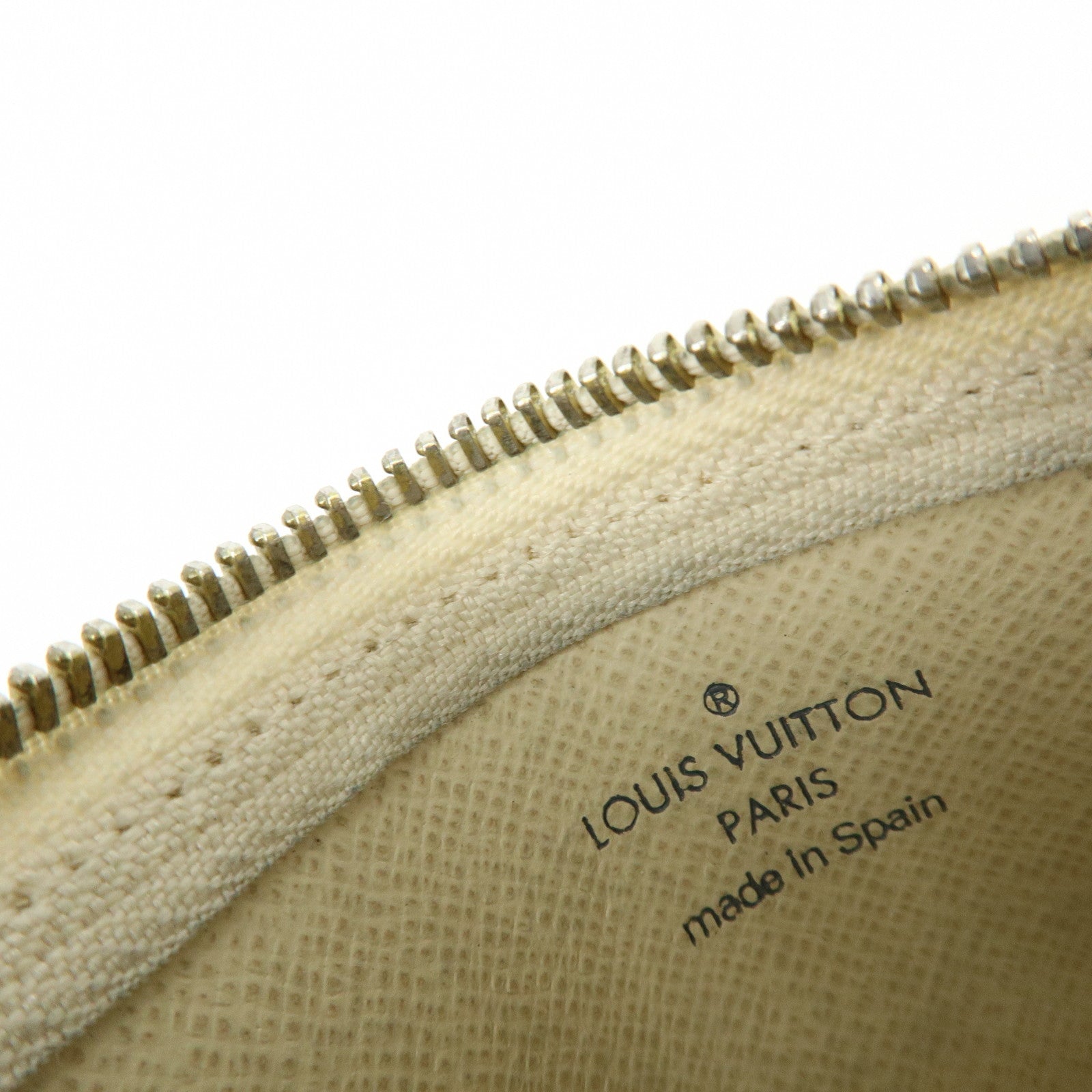 Louis Vuitton Damier Azur Pochette Cles Coin Case Key Case N62659