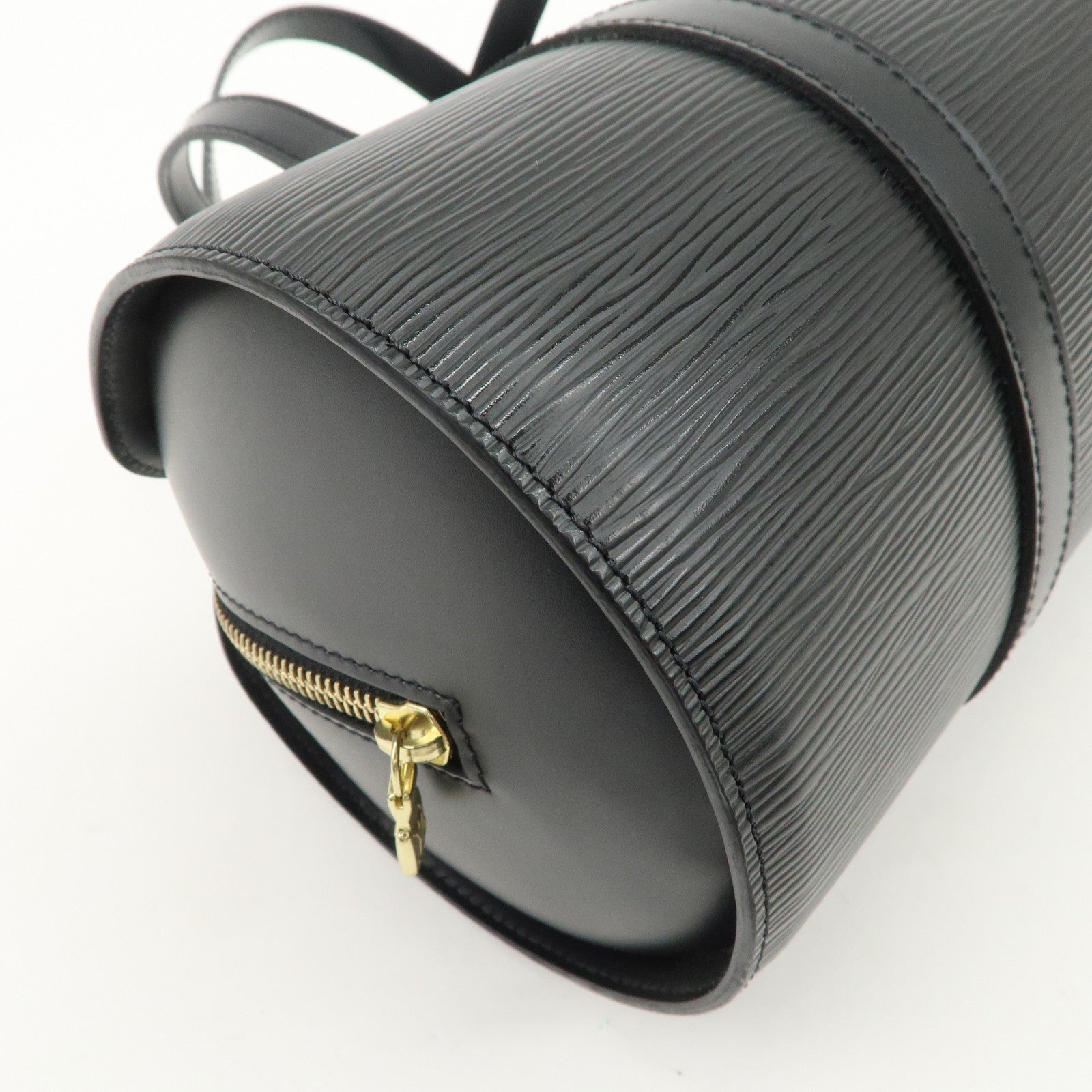 Louis Vuitton Epi Soufflot Hand Bag Shoulder Bag Noir M52862