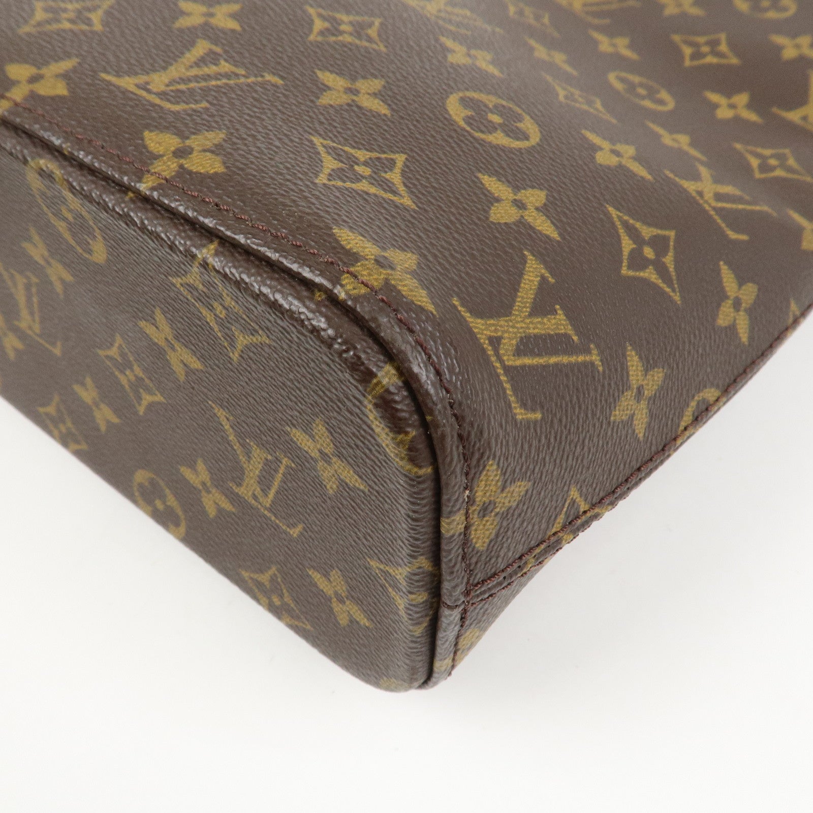 Louis Vuitton Monogram Luco Tote Bag Shoulder Bag Brown M51155