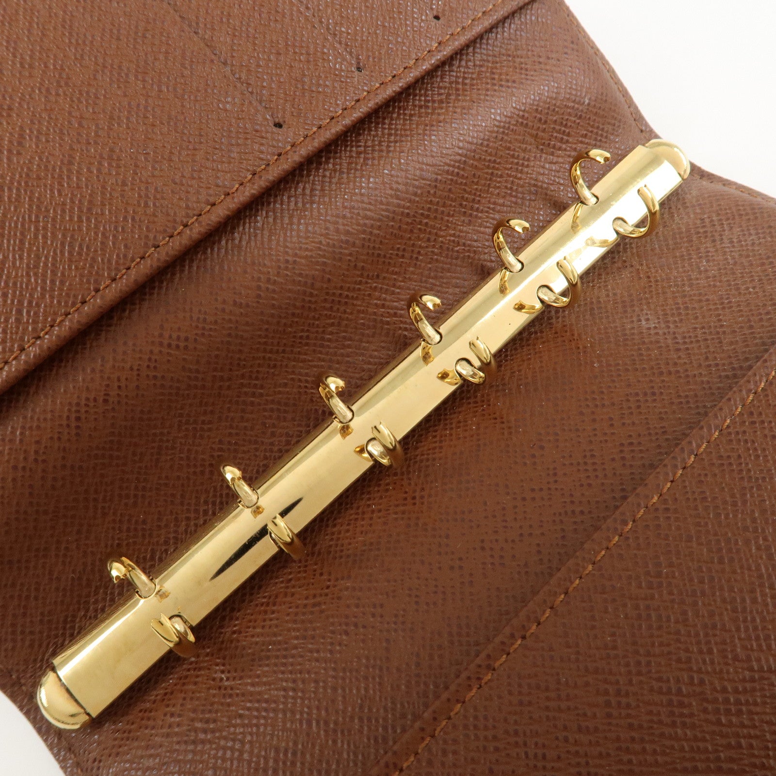 Louis Vuitton Monogram Agenda PM Planner Cover Brown R20005