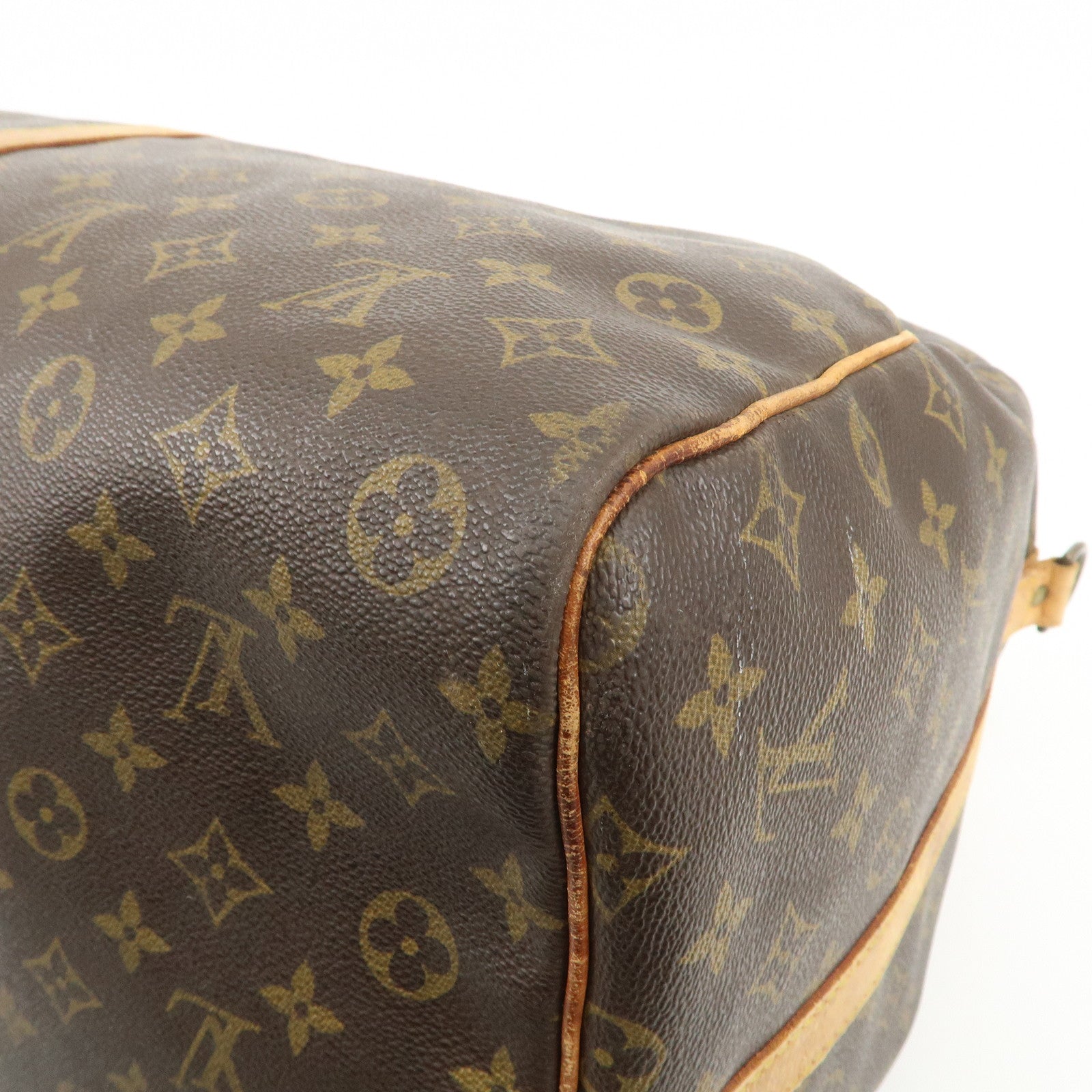 Louis Vuitton Monogram Keep All Bandouliere 60 Boston Bag M41412 Used
