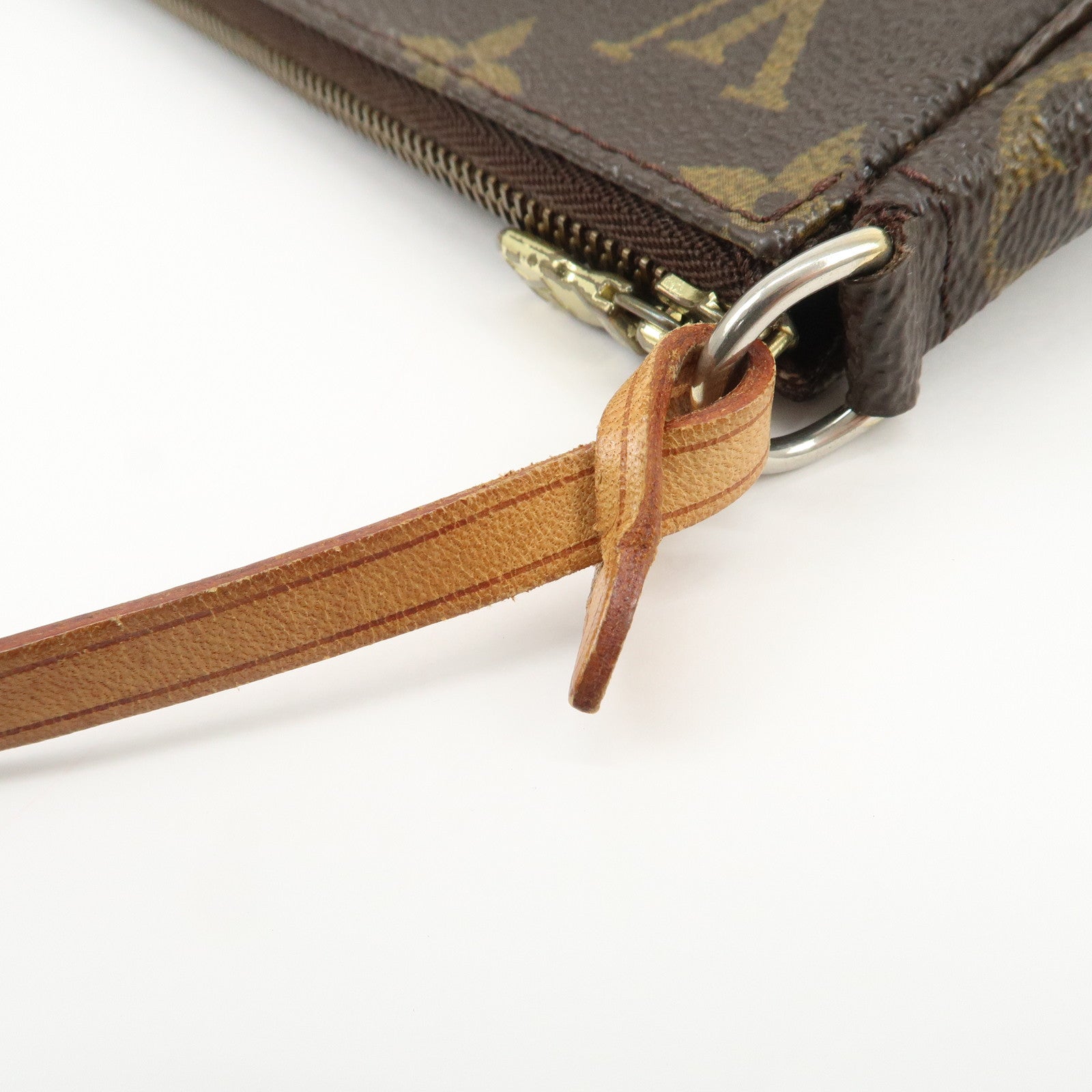 Louis Vuitton Monogram Pochette Accessoires Pouch Hand Bag M51980