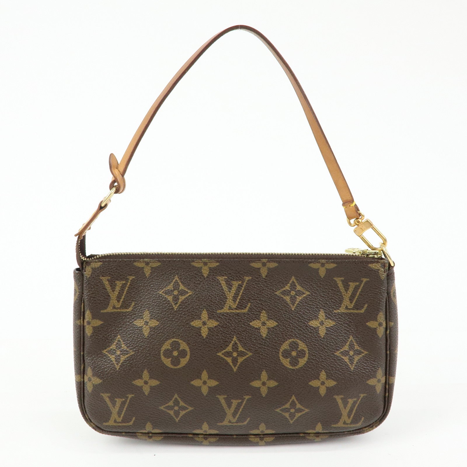 Louis Vuitton Monogram Pochette Accessoires Pouch Hand Bag M51980