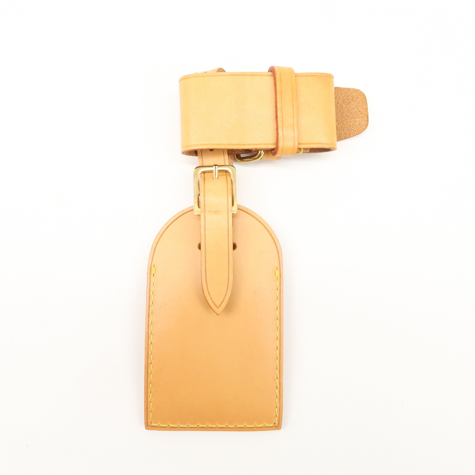 Louis Vuitton Set of 15 Nume Leather Name Tag & Poignet Natural Used