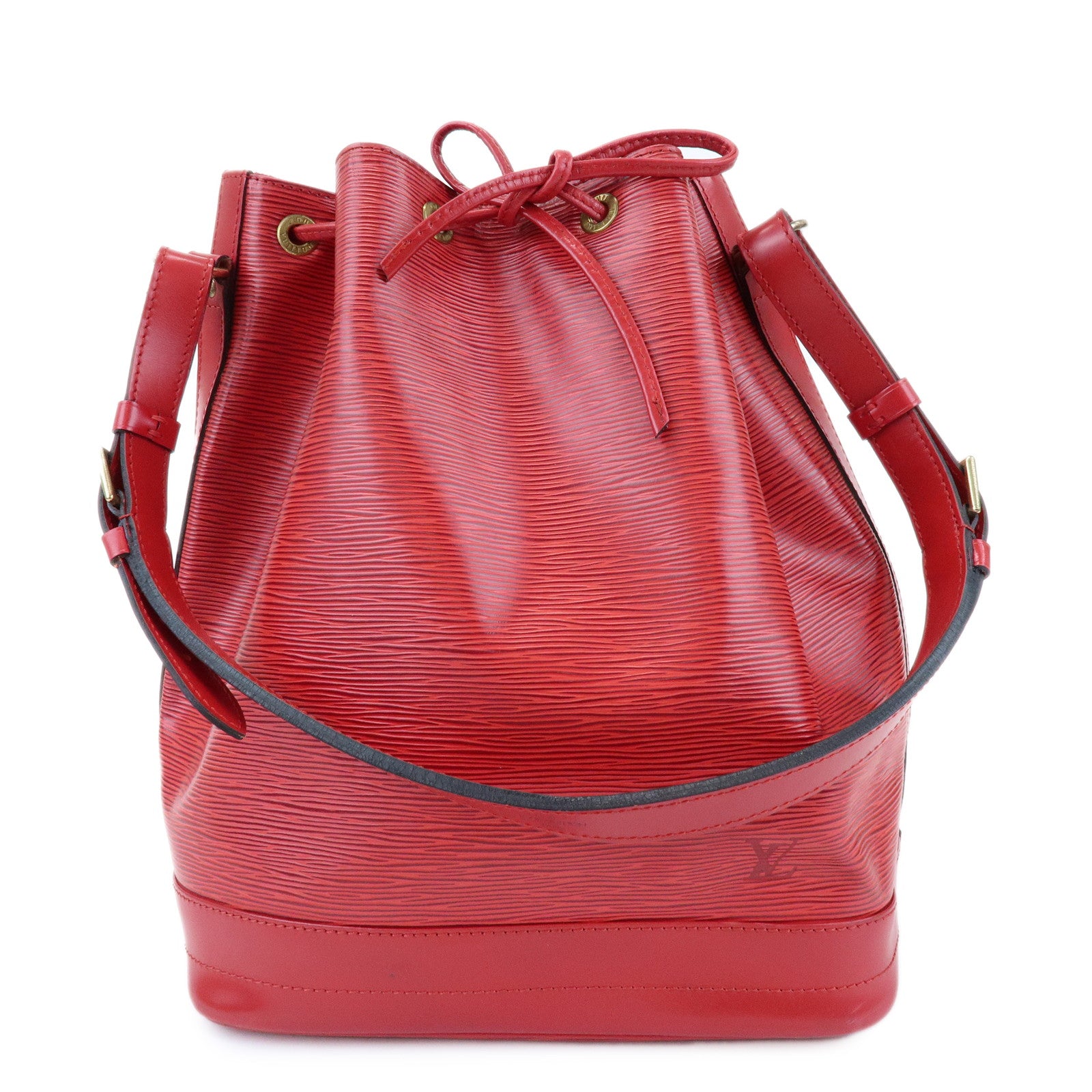 Louis Vuitton Epi Leather Noe Shoulder Bag Castilian Red M59007