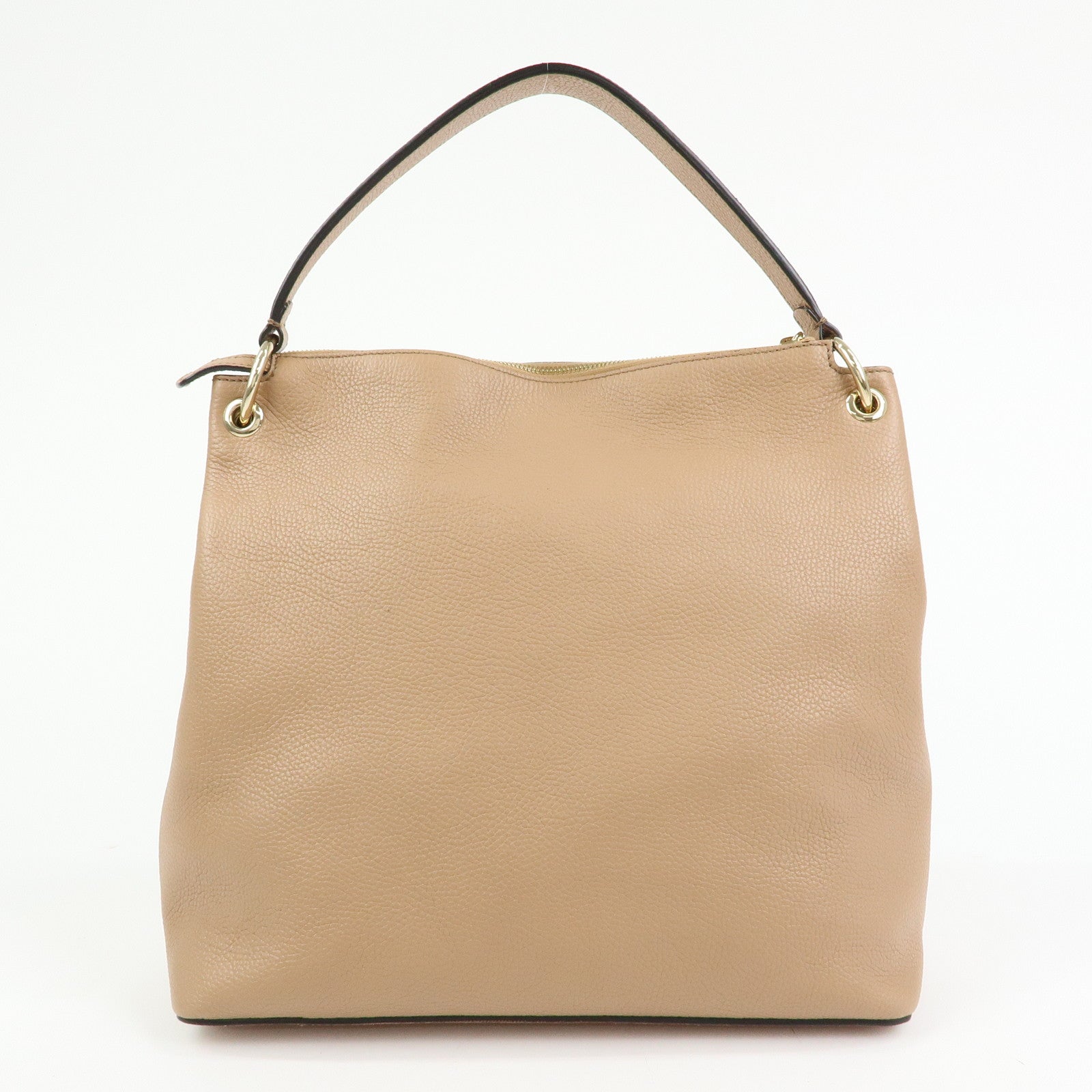 GUCCI SOHO 2Way Bag Hand Bag Shoulder Bag Beige 536194