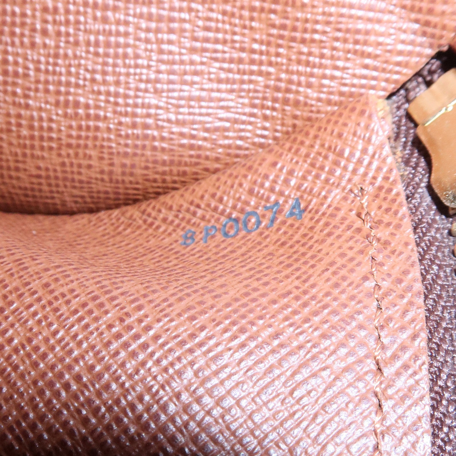 Louis Vuitton Monogram Papillon 30 Hand Bag Brown M51385