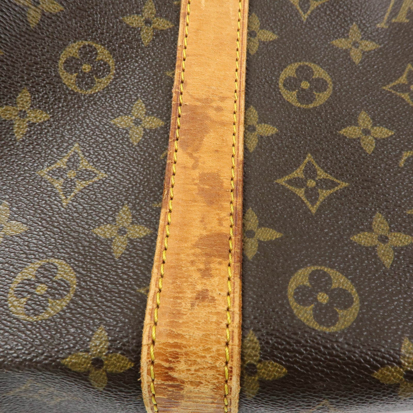 Louis Vuitton Monogram Keep All Bandouliere 60 Boston Bag M41412