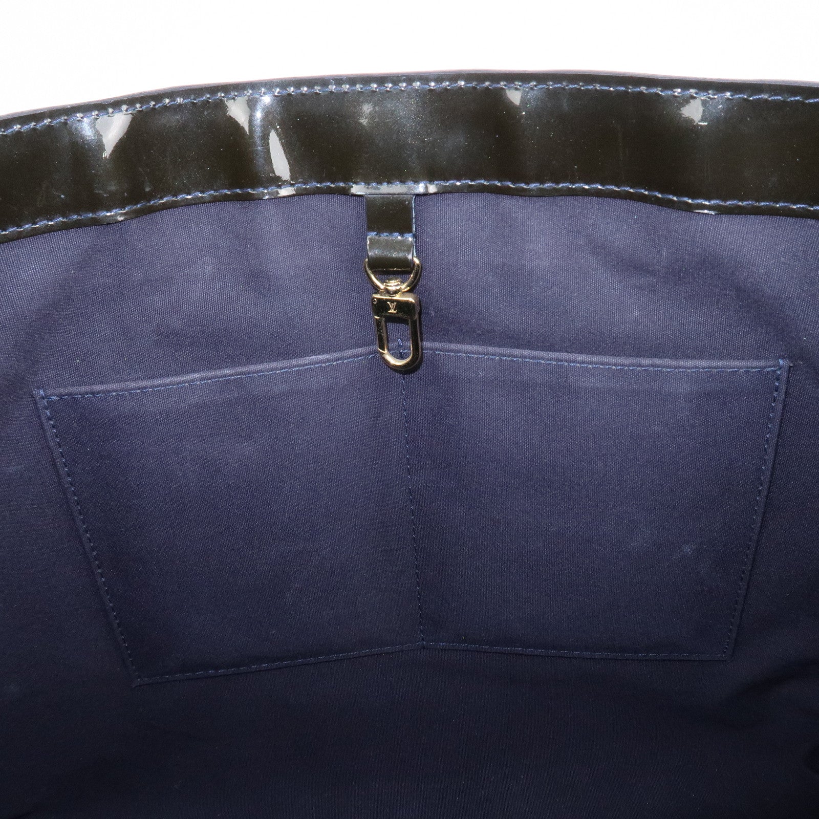 Louis Vuitton Monogram Vernis Leather Wilshire MM Hand Bag M91439