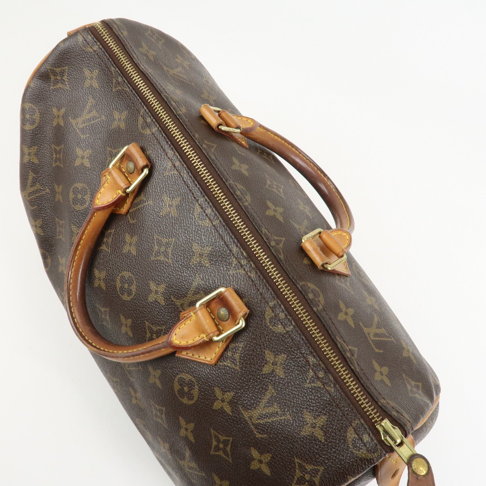 Louis Vuitton Monogram Speedy 35 Boston Bag Hand Bag M41524