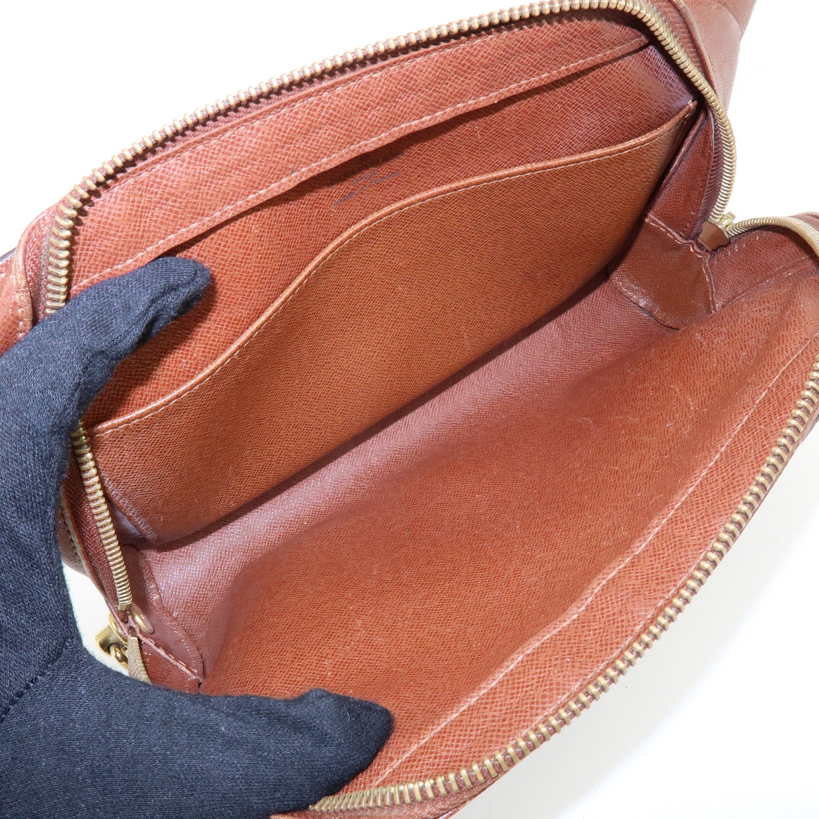 Louis Vuitton Monogram Orsay Clutch Bag Pouch Brown M51790