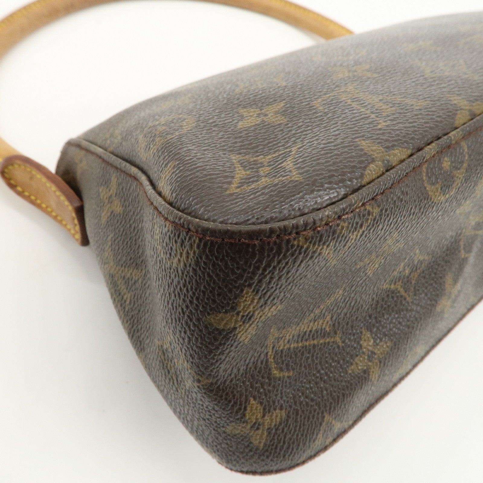 Louis Vuitton Monogram Mini Looping Shoulder Bag Brown M51147