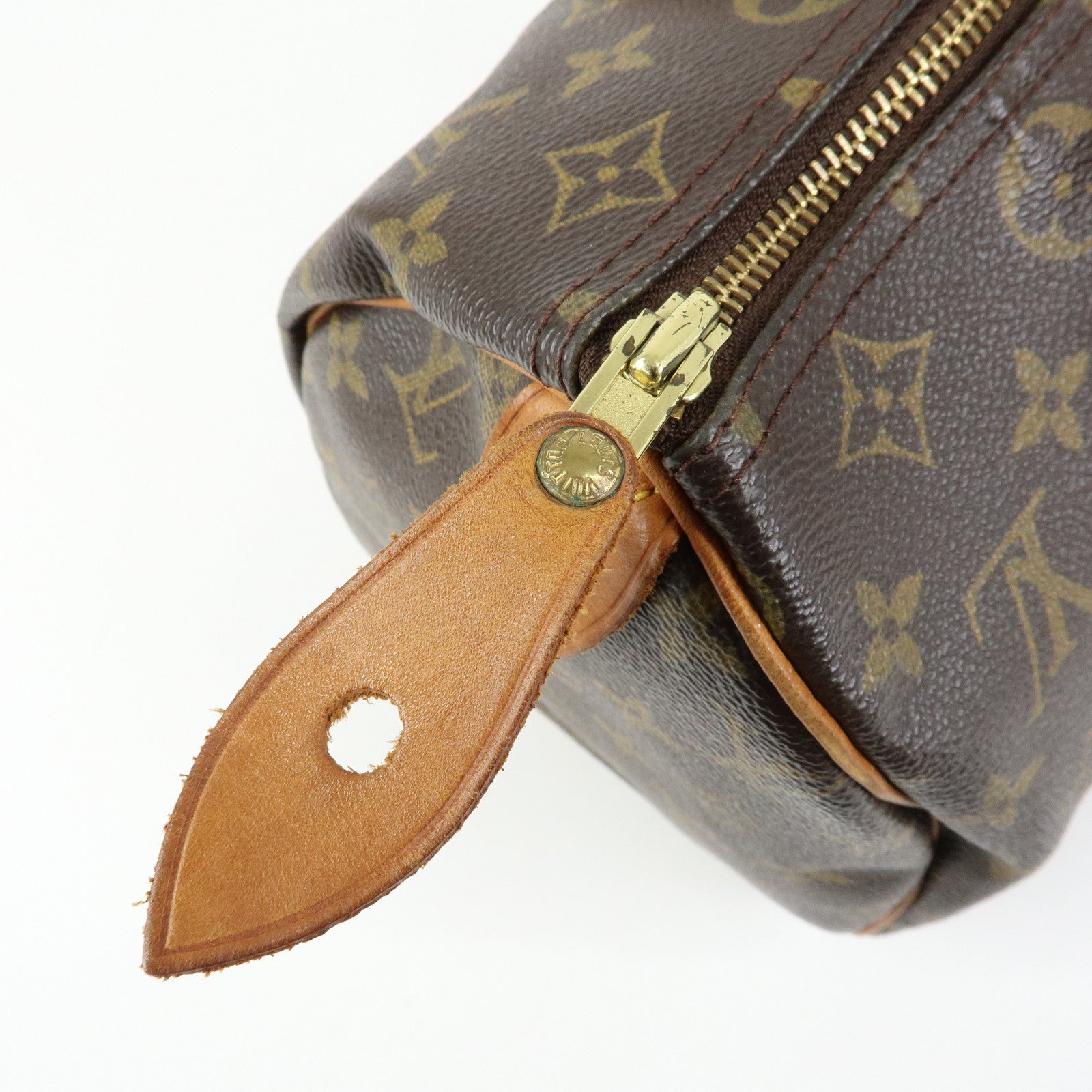 Louis Vuitton Monogram Speedy 30 Boston Bag Hand Bag Brown M41526