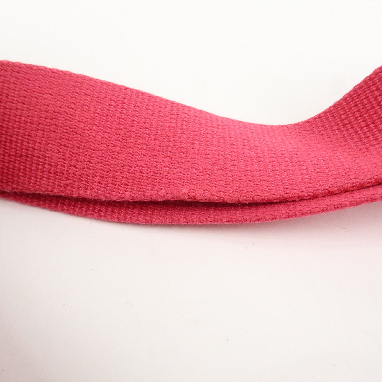 Christian Dior Trotter Canvas Leather Shoulder Bag Beige Pink