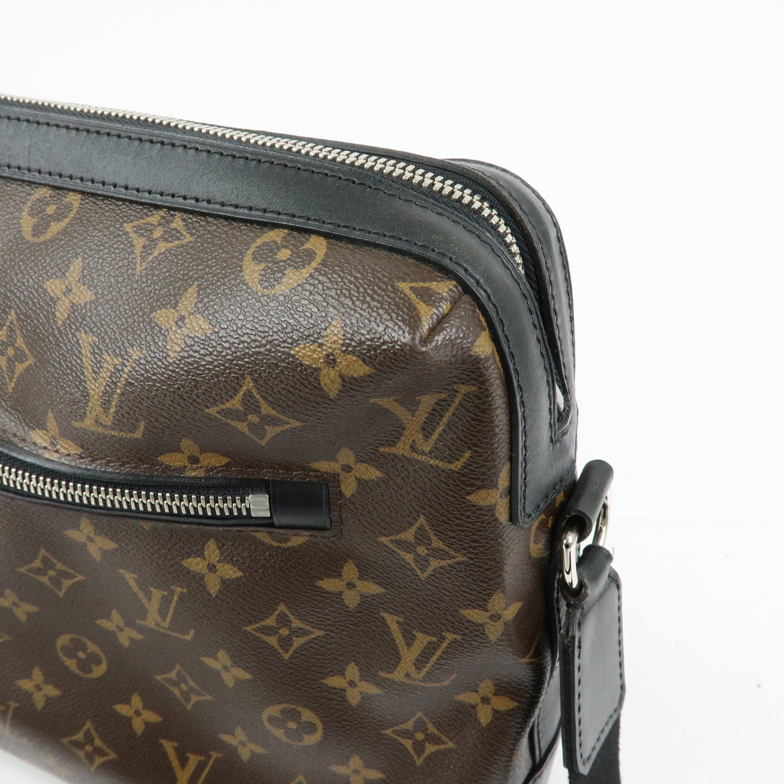 Louis Vuitton Monogram Macassar Torres Shoulder Bag Brown M40387