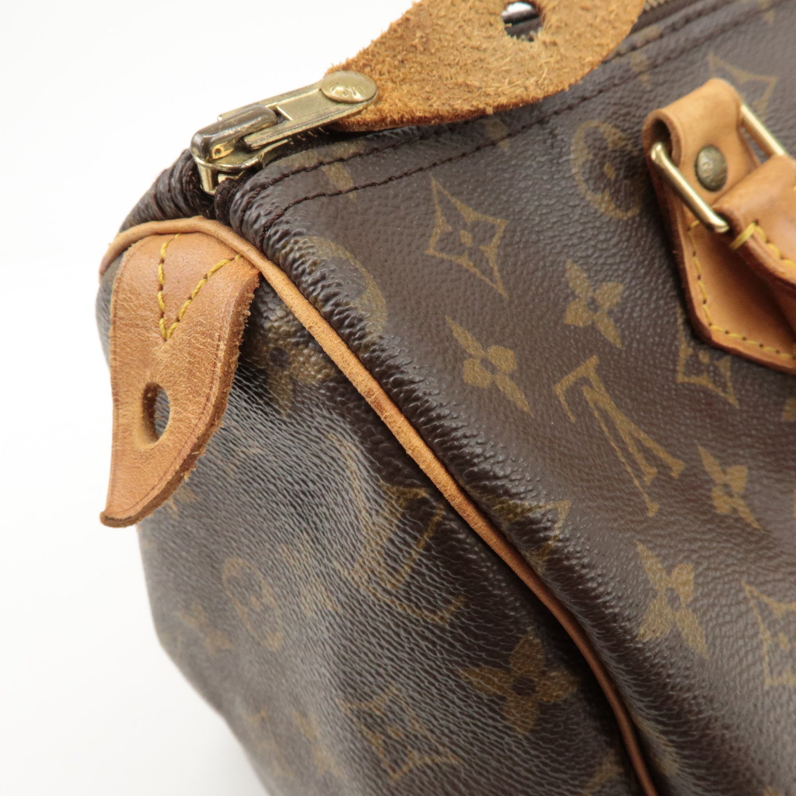 Louis Vuitton Monogram Speedy 30 Hand Bag Boston Bag M41526 Used