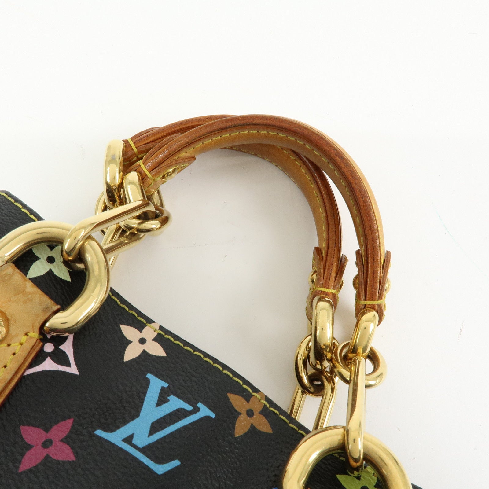 Louis Vuitton Monogram Multicolor Audra Hand Bag Noir Black M40048