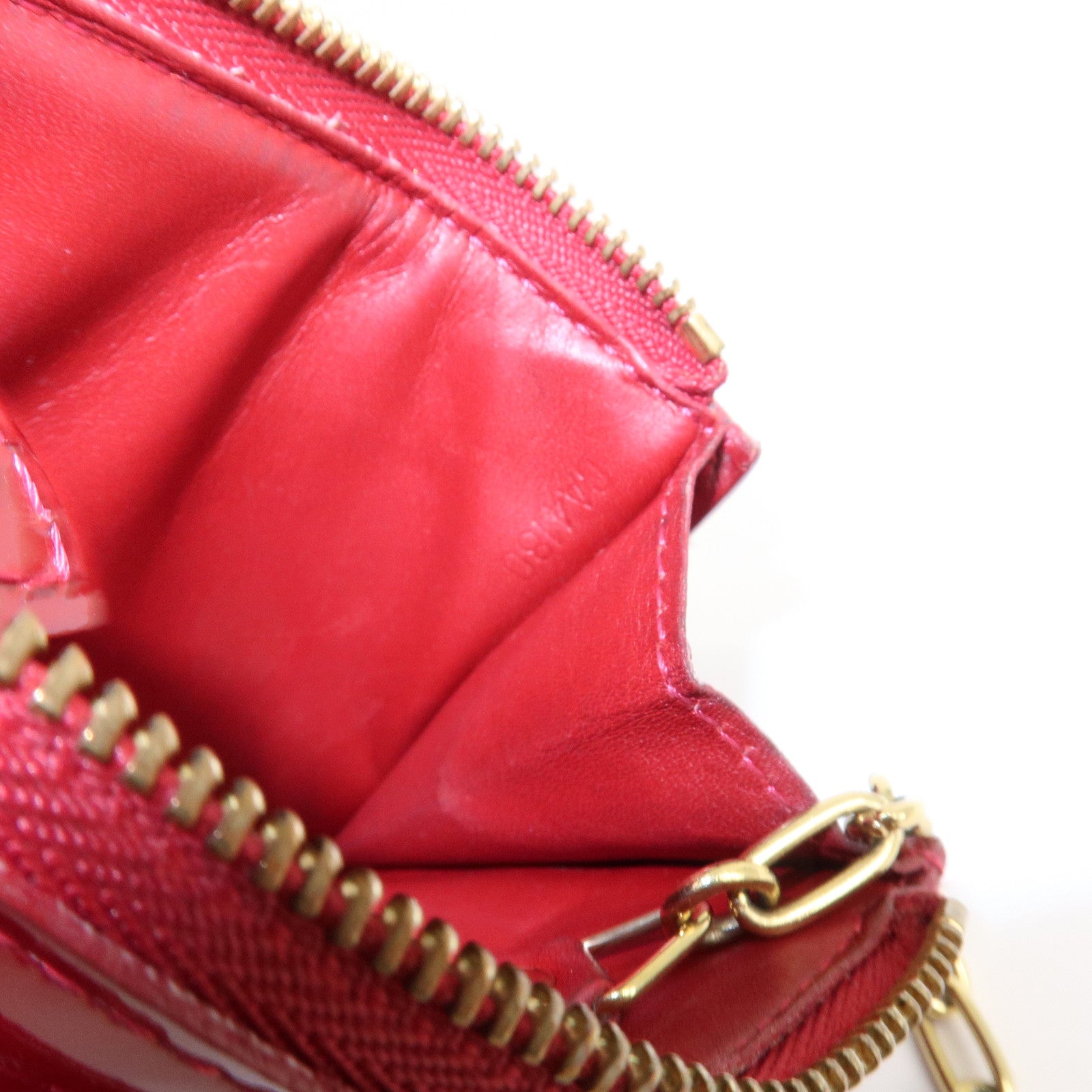 Louis Vuitton Monogram Vernis Pochette Cles NM Coin Case M93559 Used