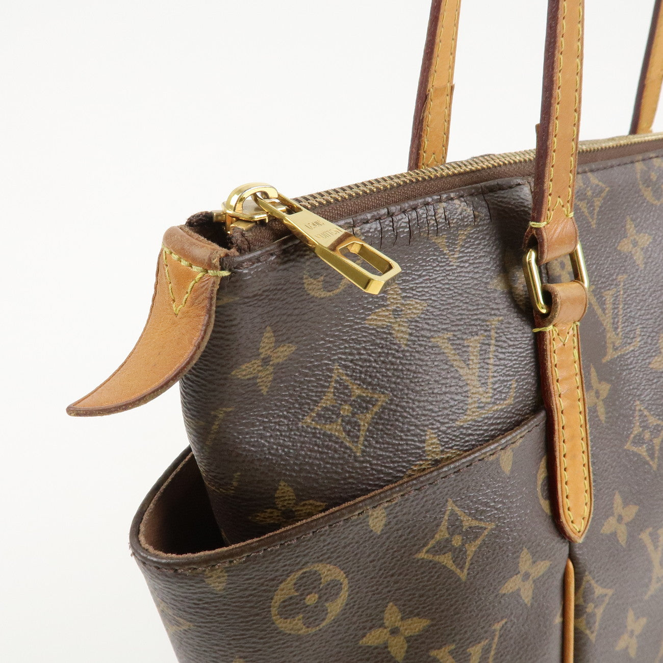 Louis Vuitton Monogram Totally PM Tote Bag Shoulder Bag M56688 Used