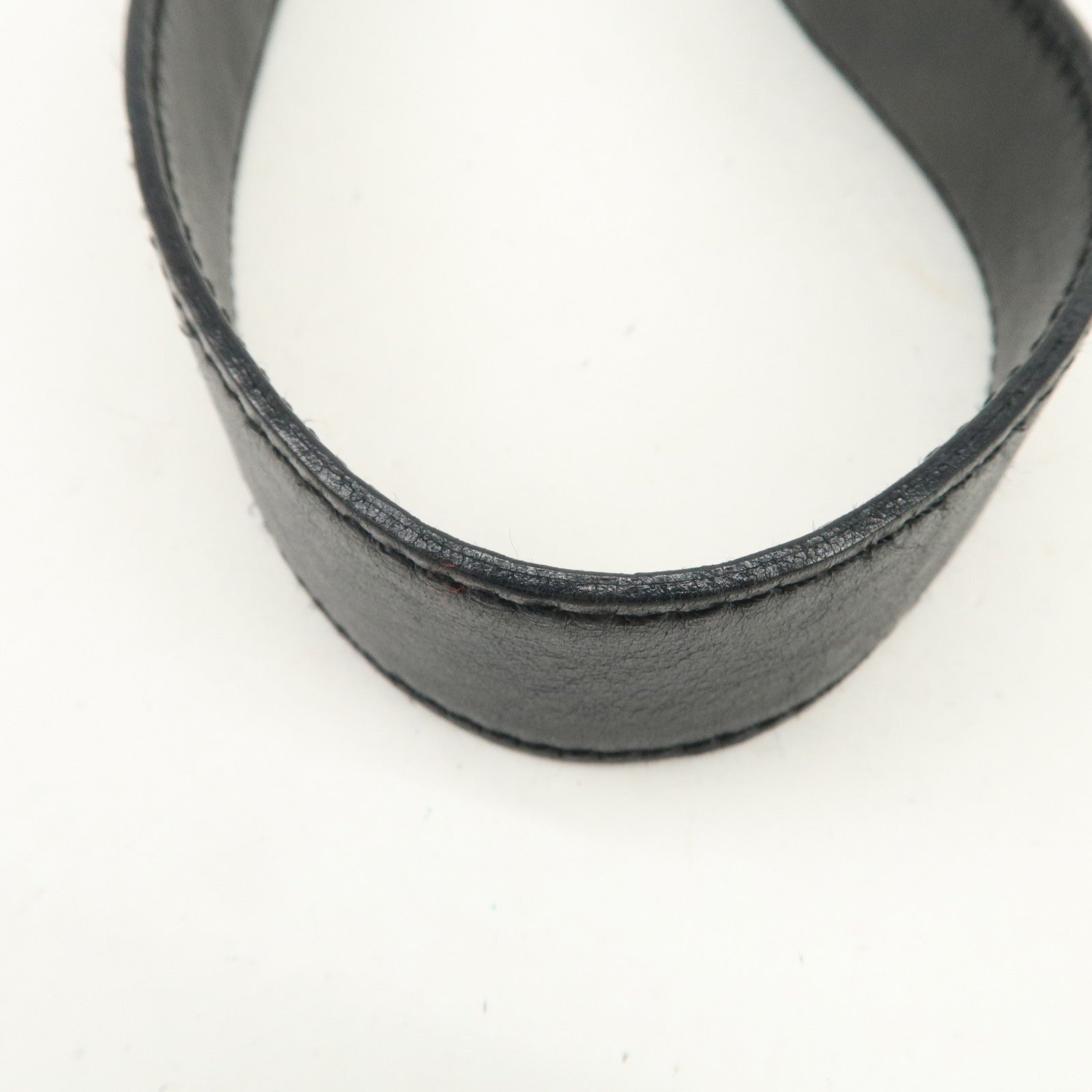 CELINE Macadam PVC Leather Shoulder Bag Hand Bag Black Brown