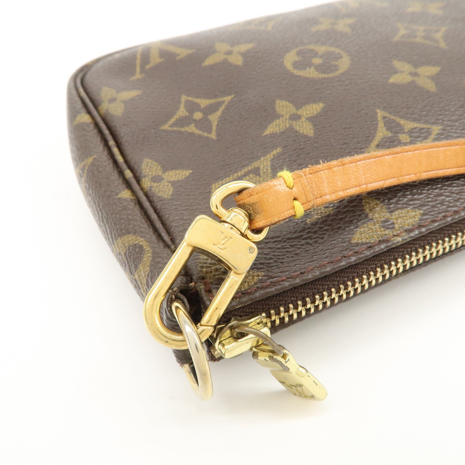 Louis Vuitton Monogram Pochette Accessoires Pouch Hand Bag M51980