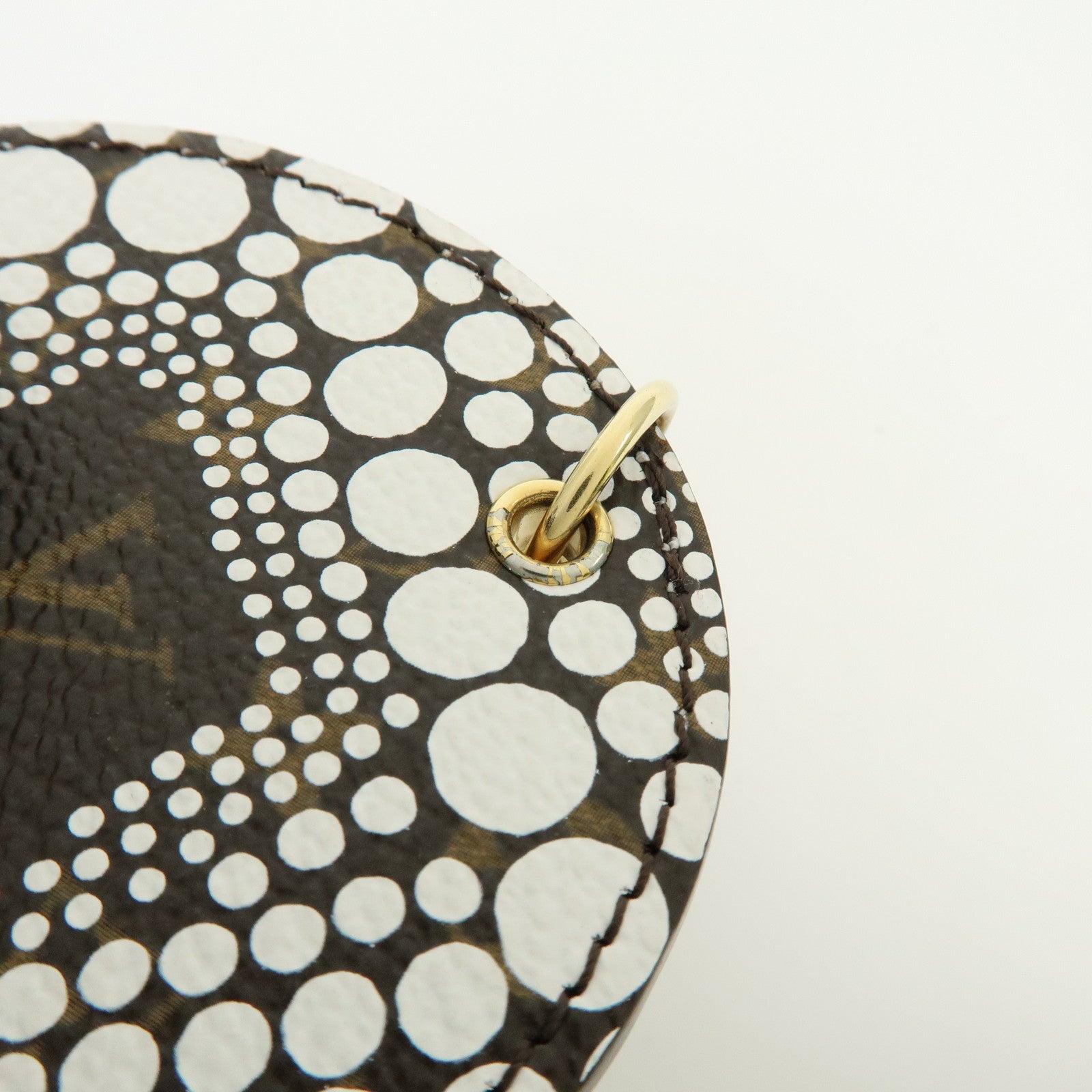 Louis Vuitton Monogram Porte Cles Pumpkin Dots Key Charm M66739
