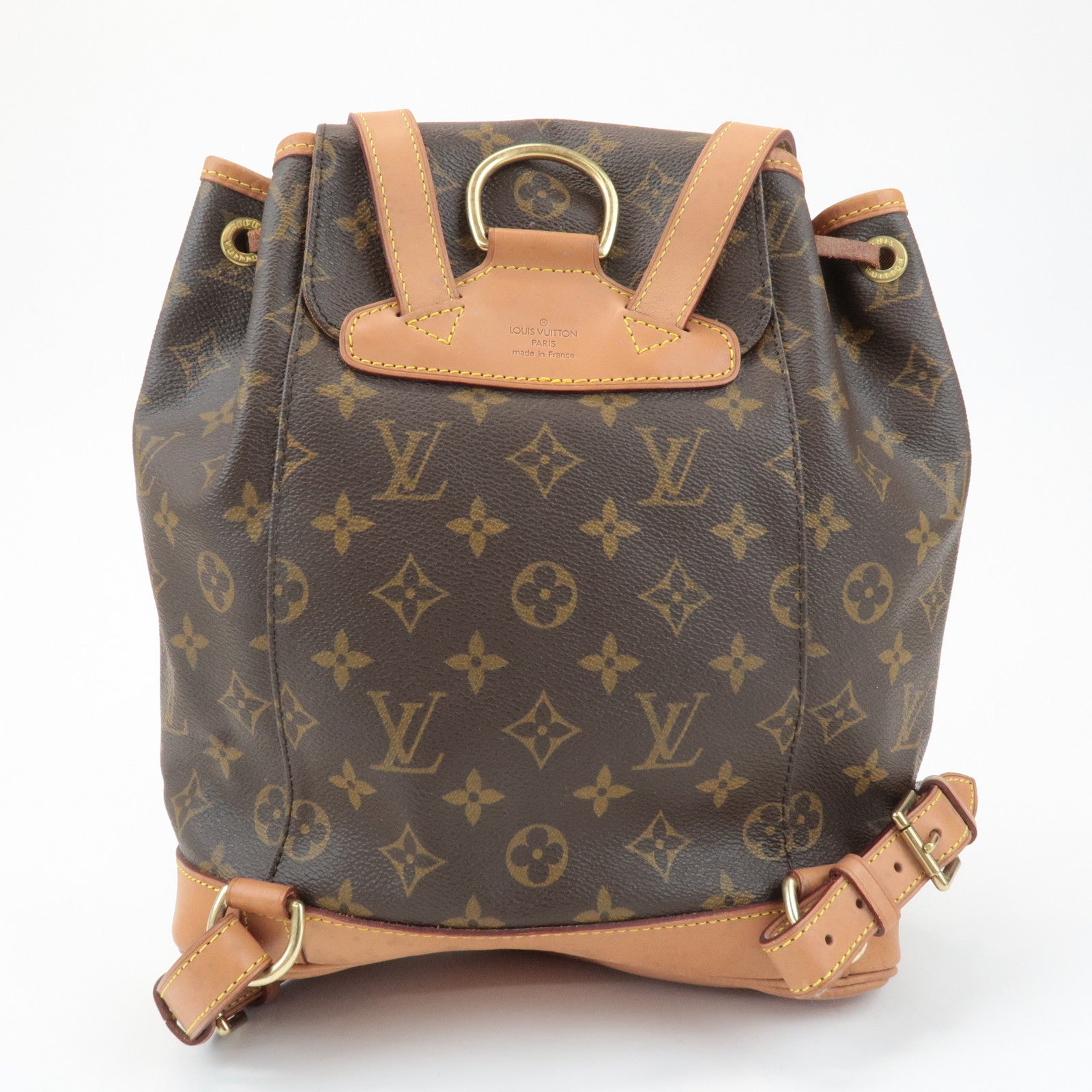 Louis Vuitton Monogram Montsouris MM Backpack Brown M51136