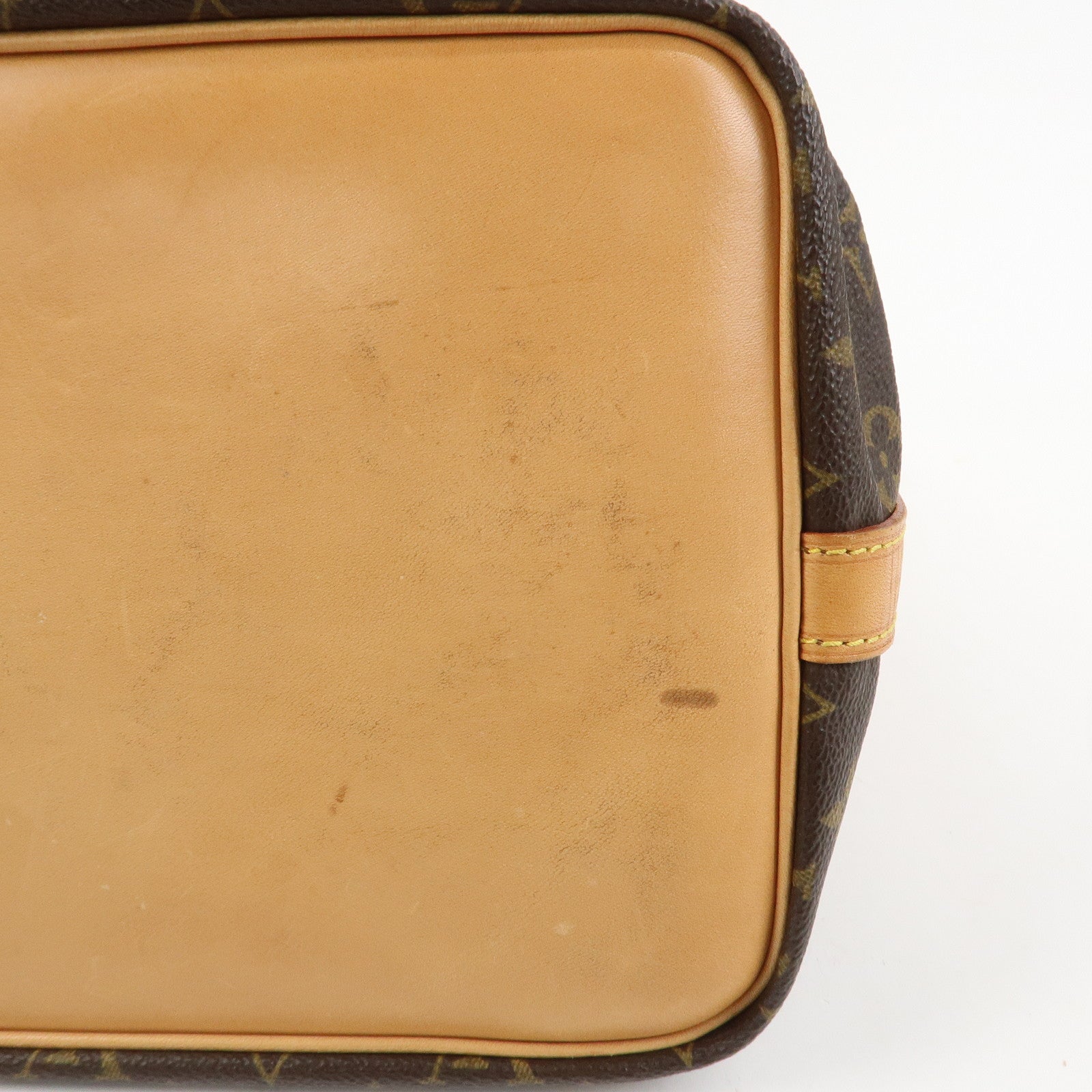 Louis Vuitton Monogram Petit Noe Shoulder Bag Brown M42226