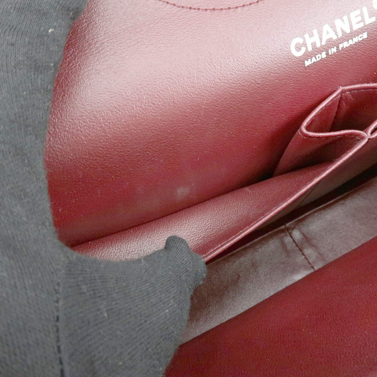 Chanel Large Matelasse 30 Large Lamb Skin Double Flap Shoulder Bag