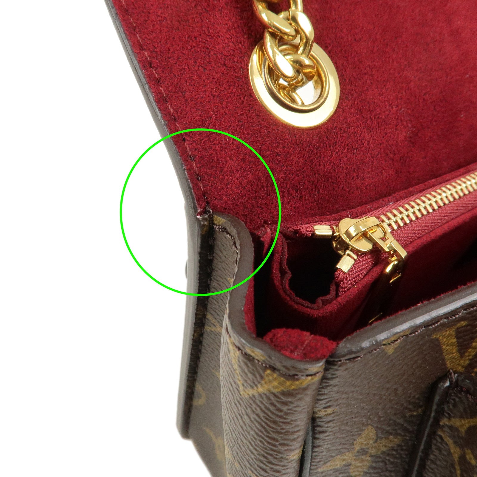 Louis Vuitton Monogram Passy Crossbody Chain Shoulder Bag M45592