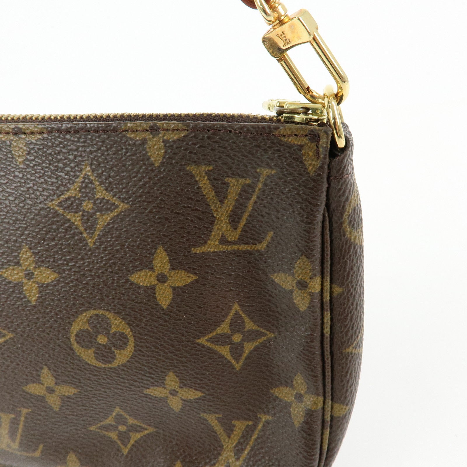 Louis Vuitton Monogram Pochette Accessoires Pouch Hand Bag M51980