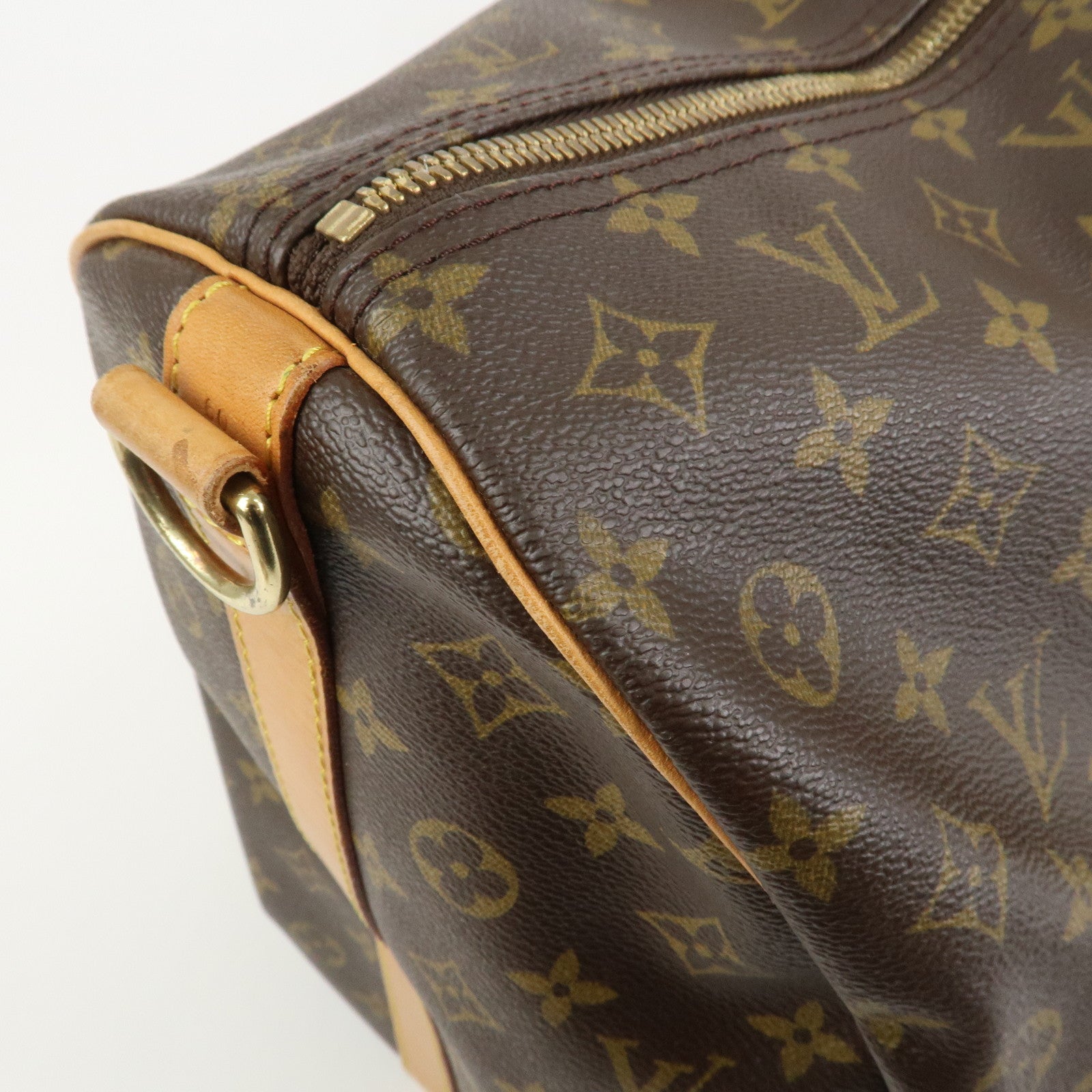 Louis Vuitton Monogram Keep All Bandouliere 60 Boston Bag M41412