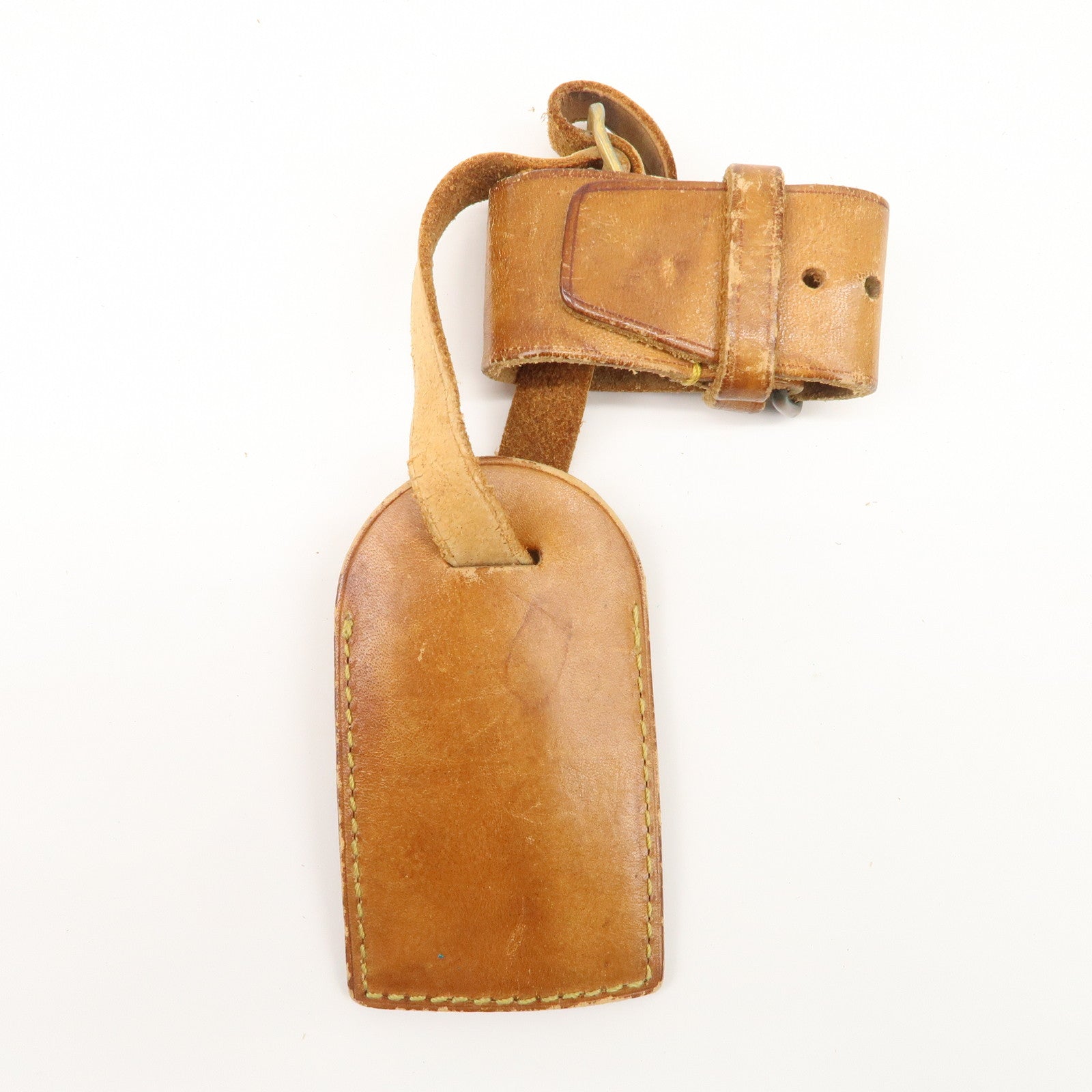 Louis Vuitton Set of 15 Nume Leather Name Tag & Poignet Natural Used