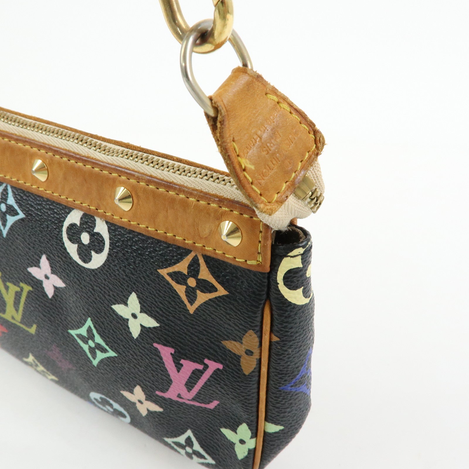 Louis Vuitton Monogram Multicolor Pochette Accessoires Noir M92648