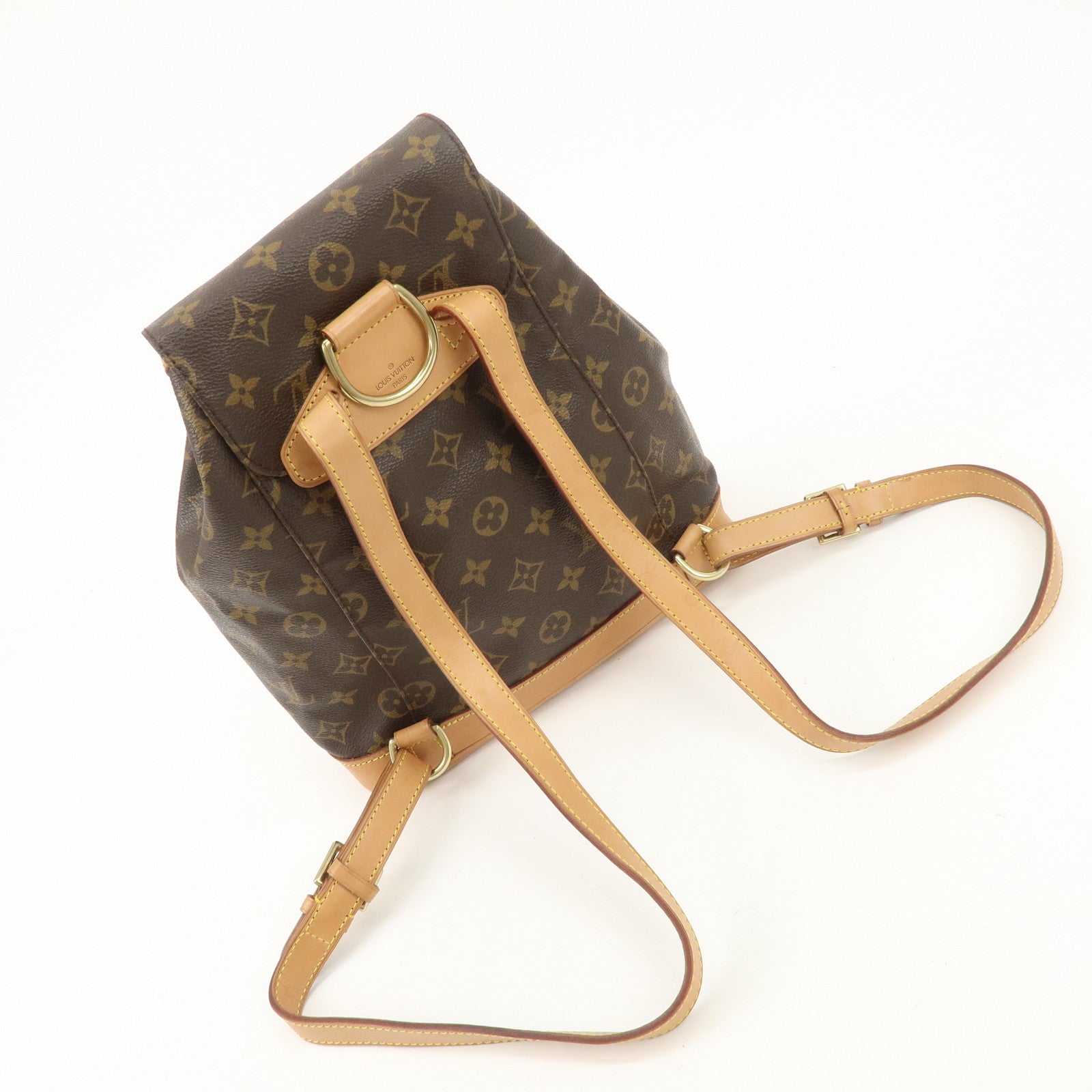 Louis Vuitton Monogram Montsouris MM Backpack Brown M51136